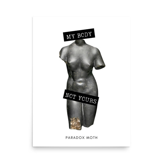 "My Body Not Yours" Poster